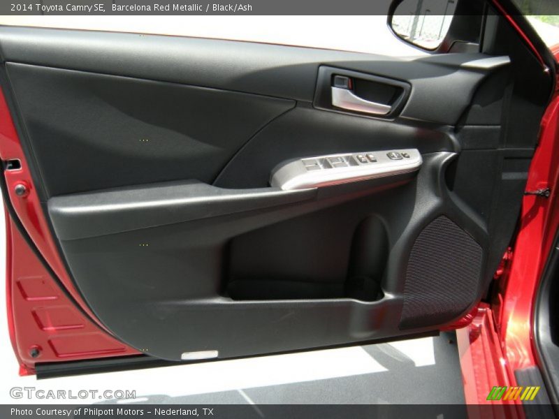 Barcelona Red Metallic / Black/Ash 2014 Toyota Camry SE