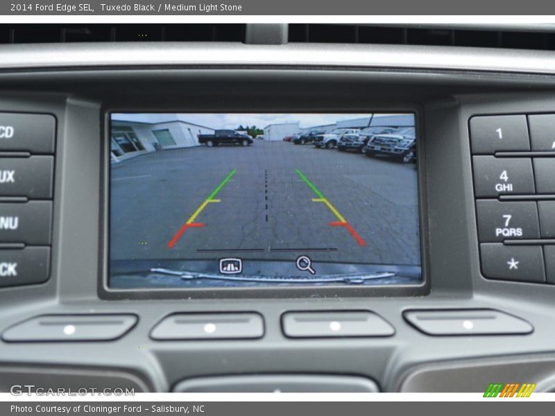 Tuxedo Black / Medium Light Stone 2014 Ford Edge SEL