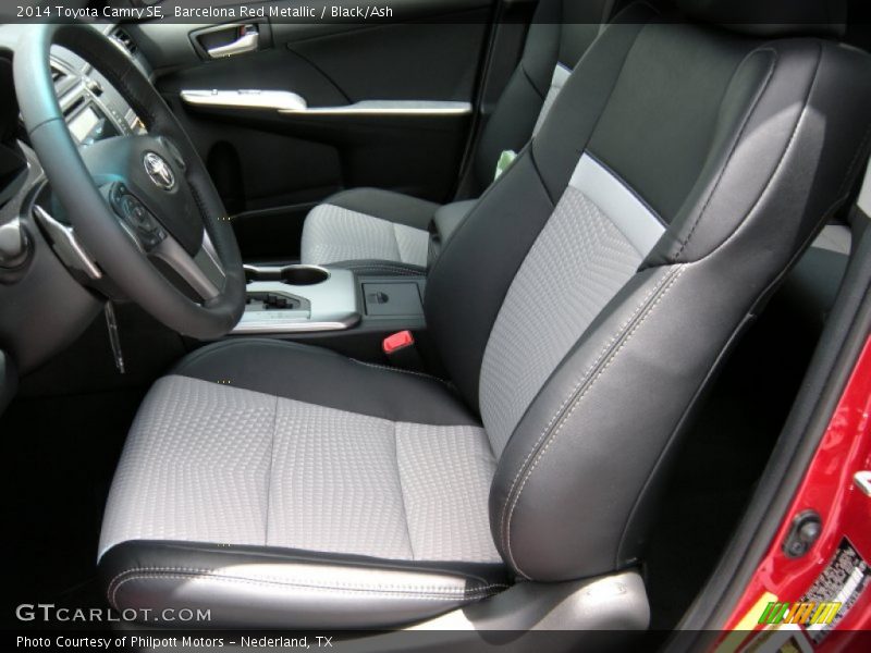 Barcelona Red Metallic / Black/Ash 2014 Toyota Camry SE
