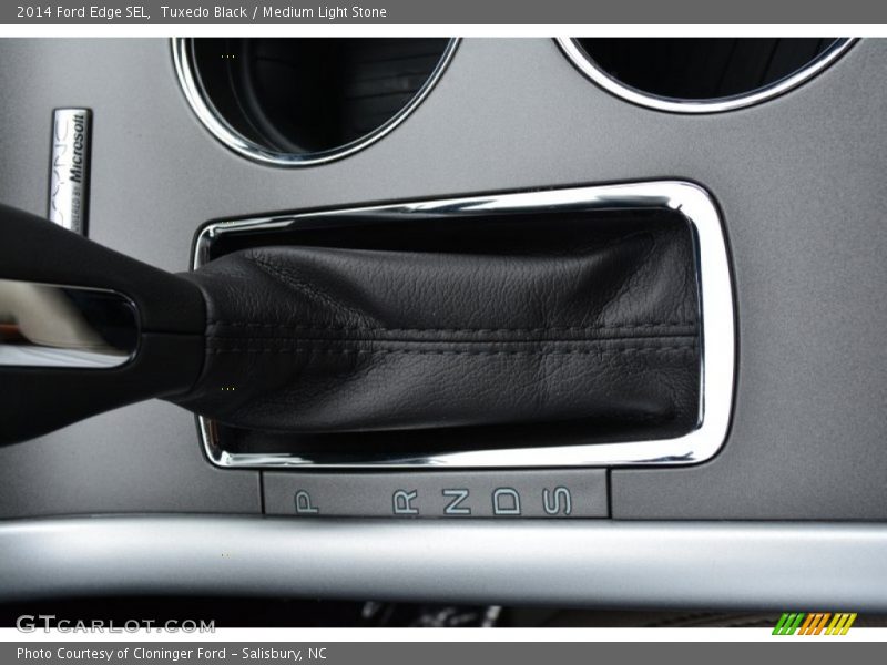 Tuxedo Black / Medium Light Stone 2014 Ford Edge SEL