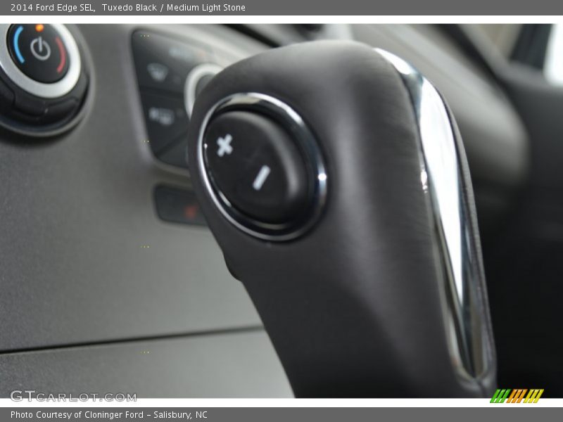 Tuxedo Black / Medium Light Stone 2014 Ford Edge SEL