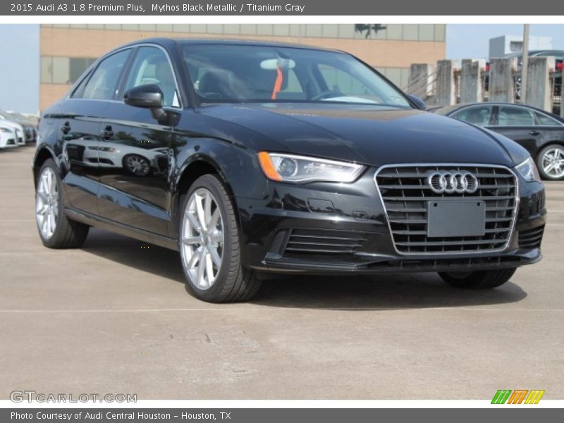 Mythos Black Metallic / Titanium Gray 2015 Audi A3 1.8 Premium Plus