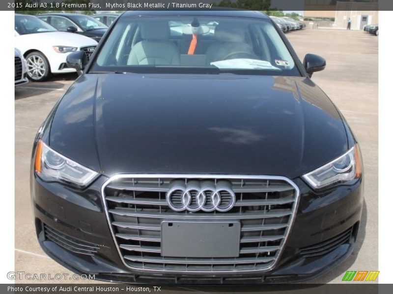 Mythos Black Metallic / Titanium Gray 2015 Audi A3 1.8 Premium Plus