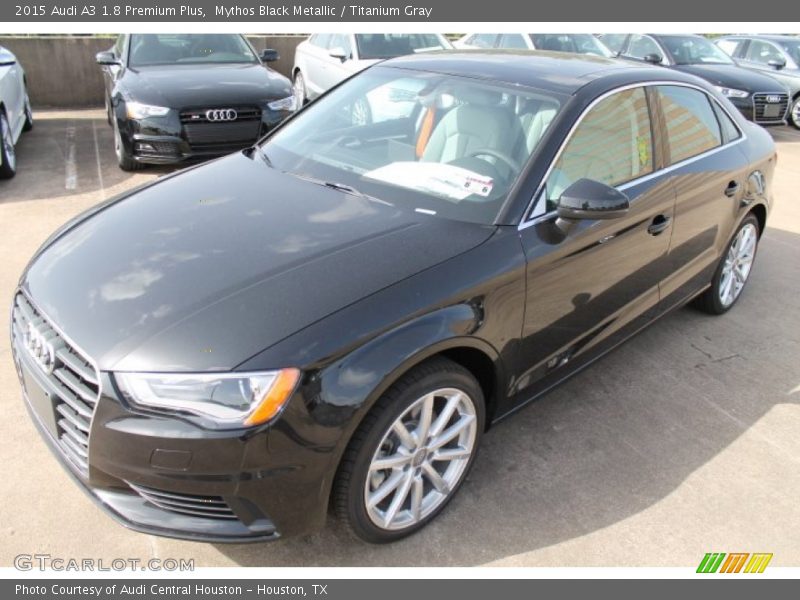 Mythos Black Metallic / Titanium Gray 2015 Audi A3 1.8 Premium Plus