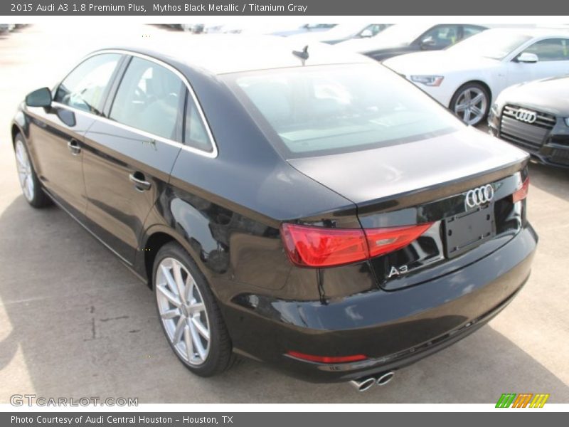 Mythos Black Metallic / Titanium Gray 2015 Audi A3 1.8 Premium Plus