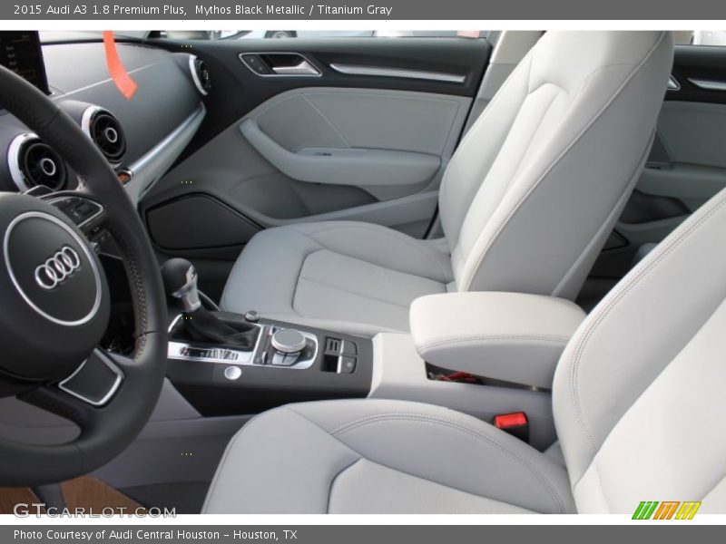 Mythos Black Metallic / Titanium Gray 2015 Audi A3 1.8 Premium Plus