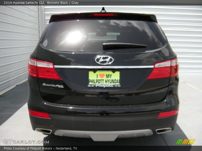 Becketts Black / Gray 2014 Hyundai Santa Fe GLS