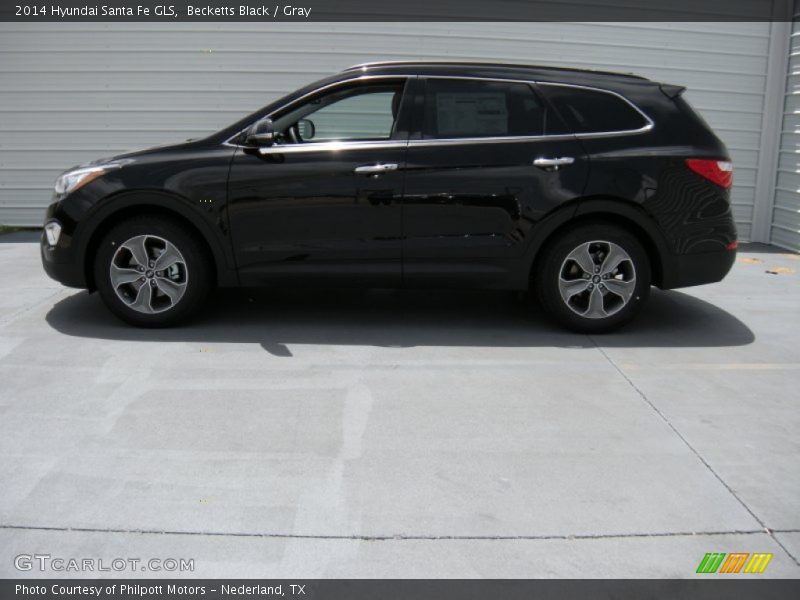 Becketts Black / Gray 2014 Hyundai Santa Fe GLS