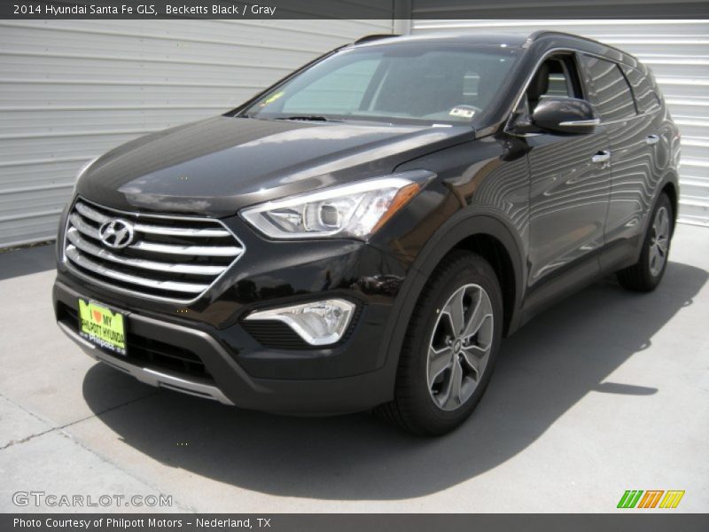 Becketts Black / Gray 2014 Hyundai Santa Fe GLS
