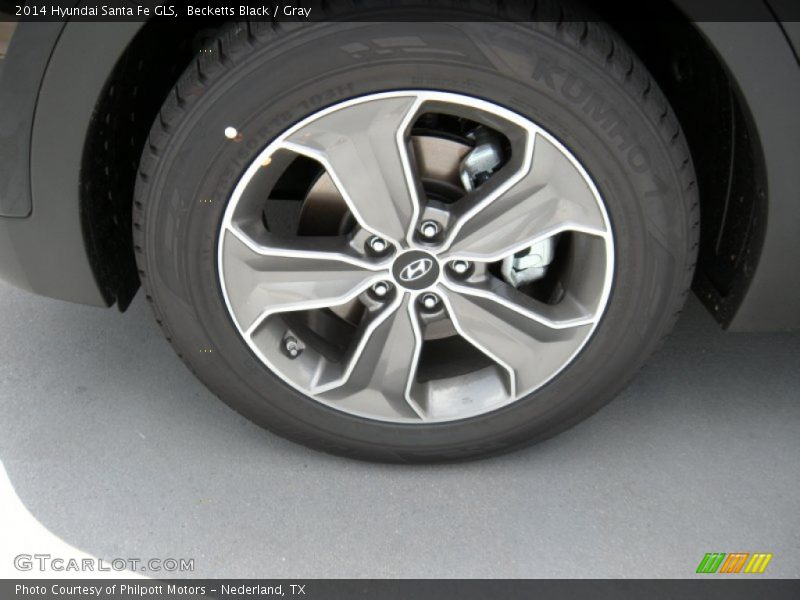 Becketts Black / Gray 2014 Hyundai Santa Fe GLS