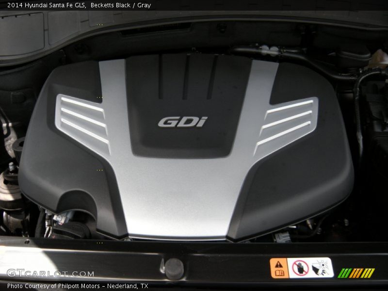 Becketts Black / Gray 2014 Hyundai Santa Fe GLS