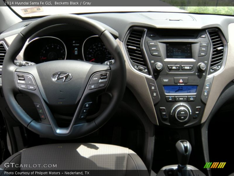Becketts Black / Gray 2014 Hyundai Santa Fe GLS