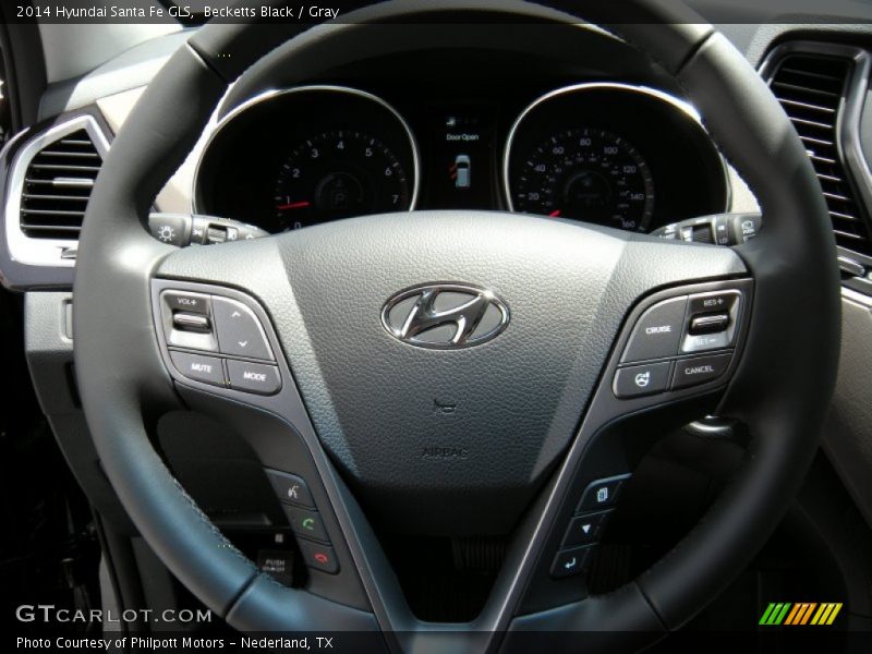 Becketts Black / Gray 2014 Hyundai Santa Fe GLS