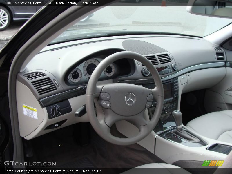 Black / Ash 2008 Mercedes-Benz E 350 4Matic Sedan