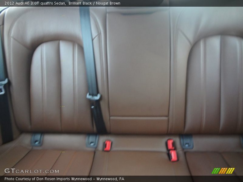 Brilliant Black / Nougat Brown 2012 Audi A6 3.0T quattro Sedan