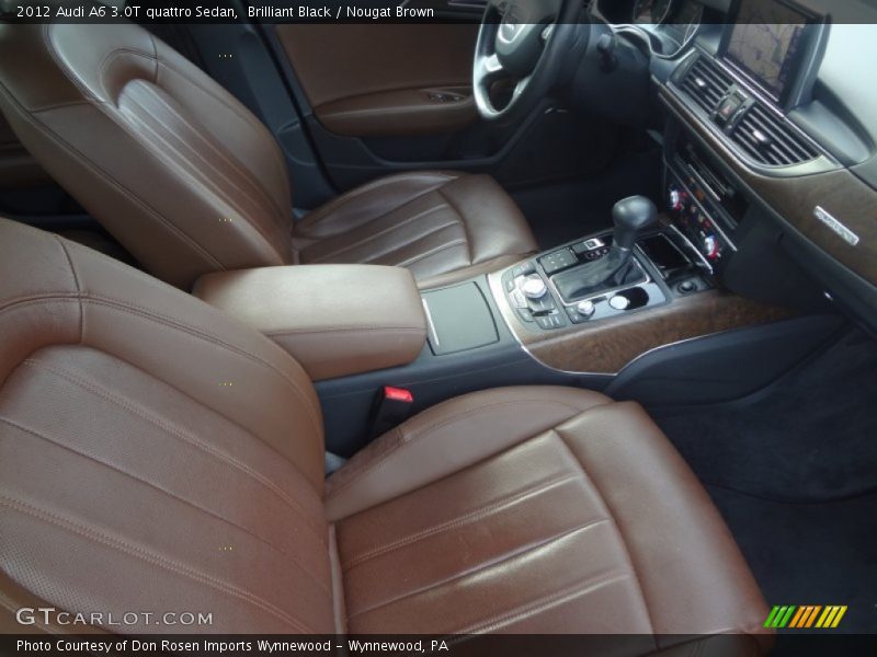 2012 A6 3.0T quattro Sedan Nougat Brown Interior
