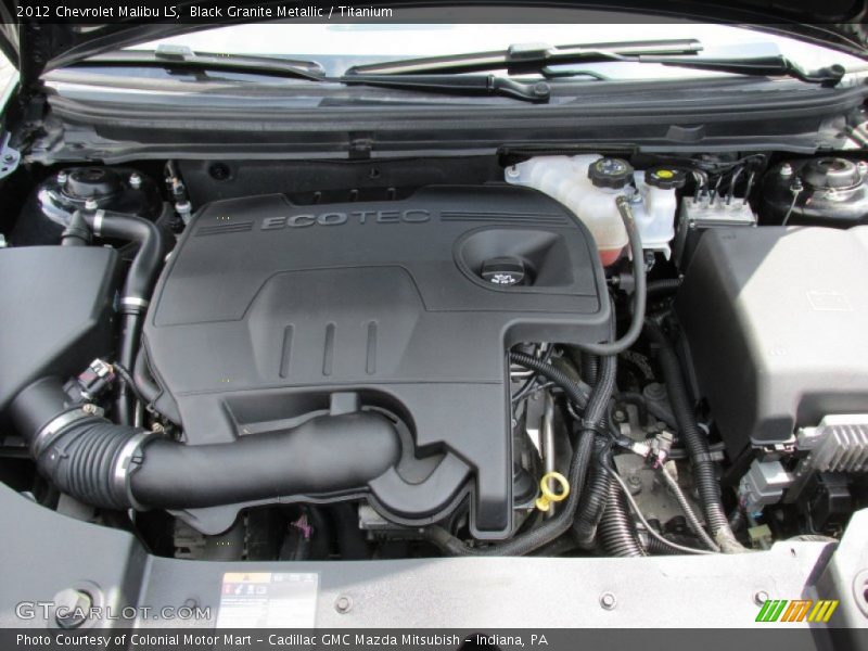 Black Granite Metallic / Titanium 2012 Chevrolet Malibu LS