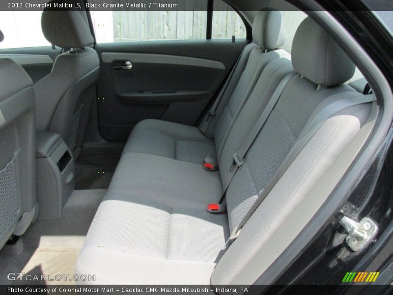 Black Granite Metallic / Titanium 2012 Chevrolet Malibu LS