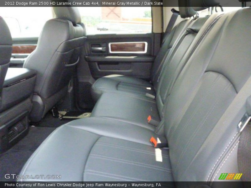 Mineral Gray Metallic / Dark Slate 2012 Dodge Ram 2500 HD Laramie Crew Cab 4x4
