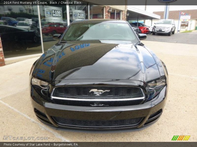 Black / Charcoal Black 2014 Ford Mustang V6 Coupe