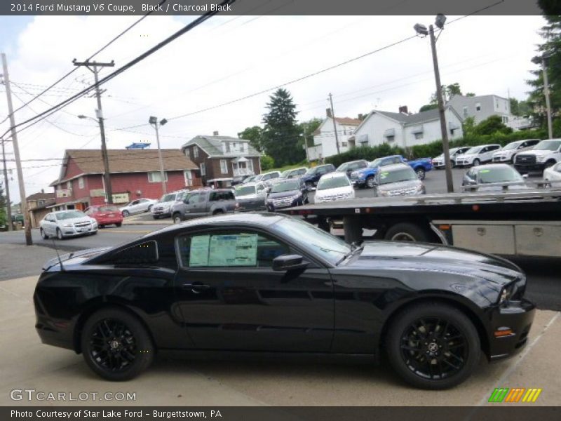 Black / Charcoal Black 2014 Ford Mustang V6 Coupe