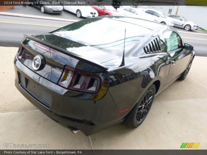 Black / Charcoal Black 2014 Ford Mustang V6 Coupe