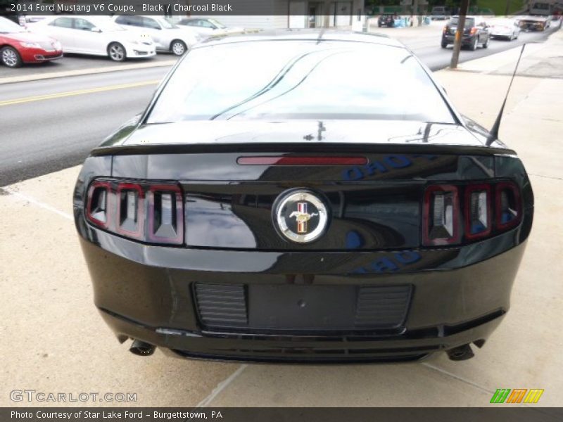 Black / Charcoal Black 2014 Ford Mustang V6 Coupe