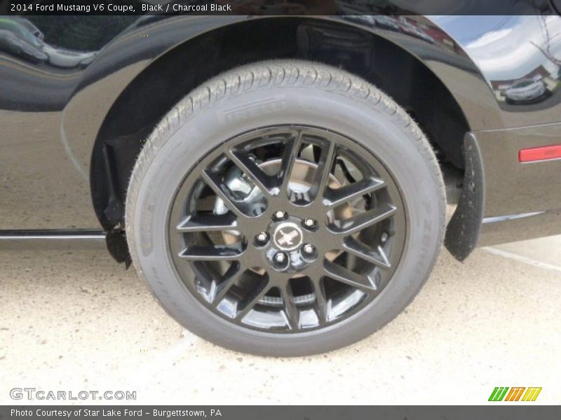 Black / Charcoal Black 2014 Ford Mustang V6 Coupe