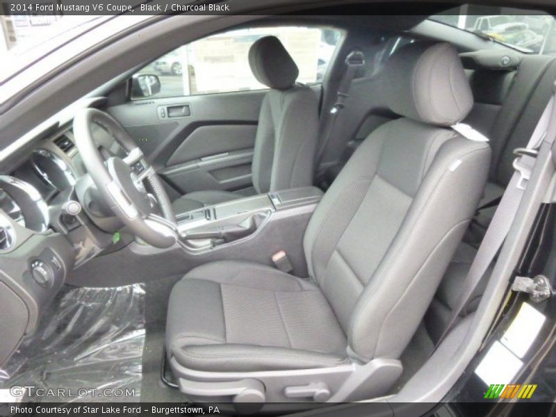 Black / Charcoal Black 2014 Ford Mustang V6 Coupe