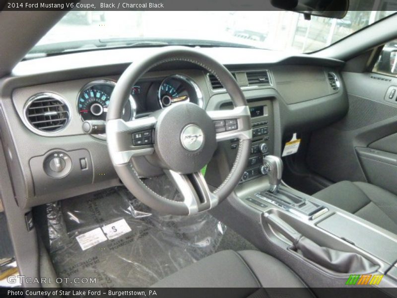 Black / Charcoal Black 2014 Ford Mustang V6 Coupe