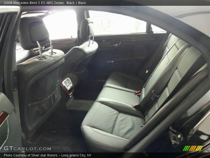 Black / Black 2008 Mercedes-Benz S 63 AMG Sedan