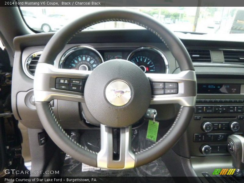 Black / Charcoal Black 2014 Ford Mustang V6 Coupe