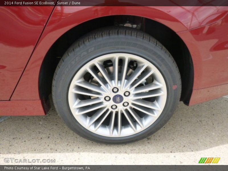 Sunset / Dune 2014 Ford Fusion SE EcoBoost