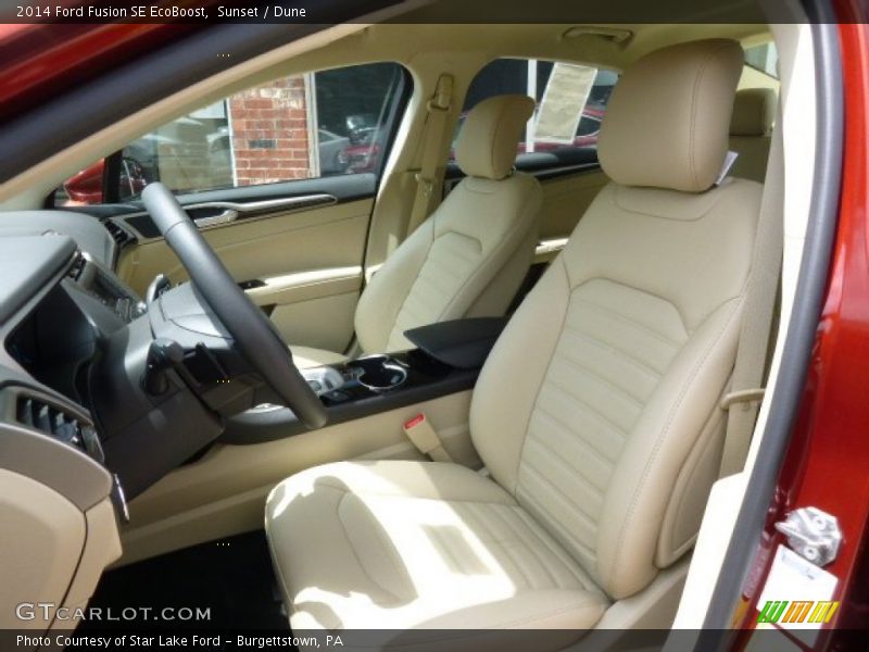 Sunset / Dune 2014 Ford Fusion SE EcoBoost