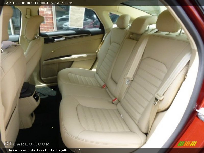 Sunset / Dune 2014 Ford Fusion SE EcoBoost