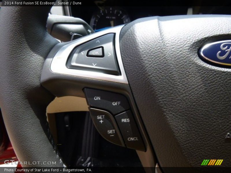 Sunset / Dune 2014 Ford Fusion SE EcoBoost
