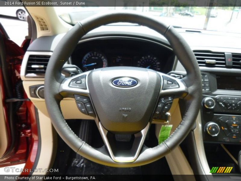 Sunset / Dune 2014 Ford Fusion SE EcoBoost
