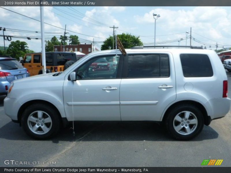 Billet Silver Metallic / Gray 2009 Honda Pilot EX 4WD