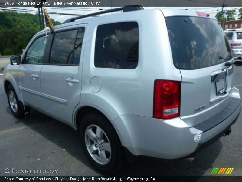 Billet Silver Metallic / Gray 2009 Honda Pilot EX 4WD