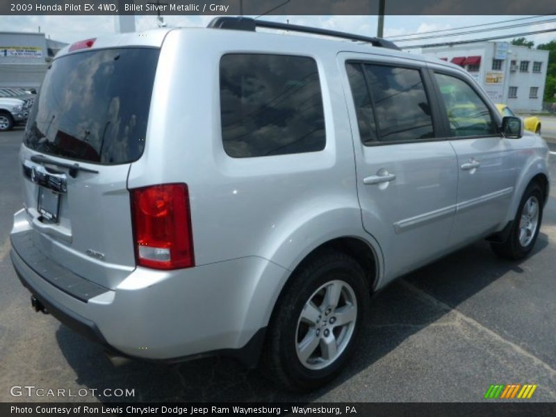 Billet Silver Metallic / Gray 2009 Honda Pilot EX 4WD