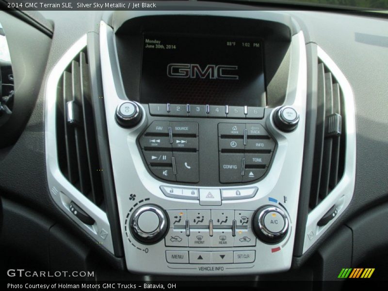 Silver Sky Metallic / Jet Black 2014 GMC Terrain SLE