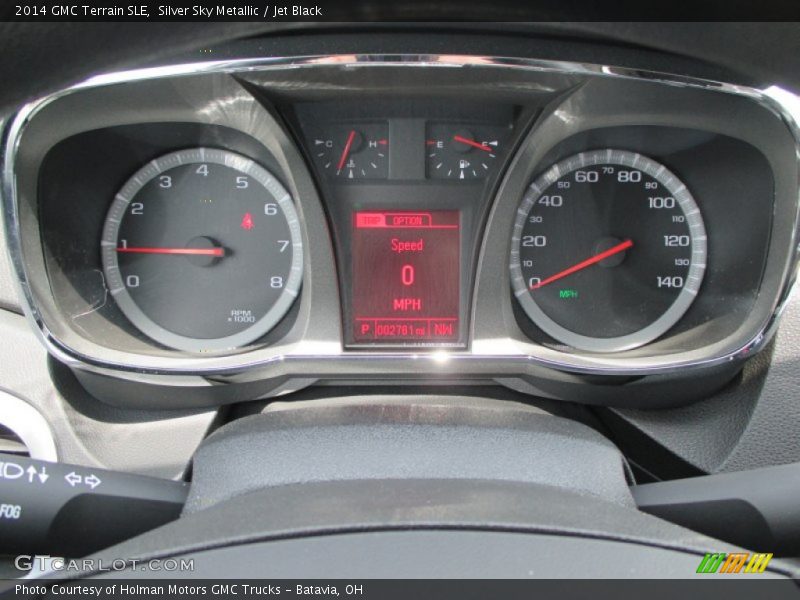Silver Sky Metallic / Jet Black 2014 GMC Terrain SLE