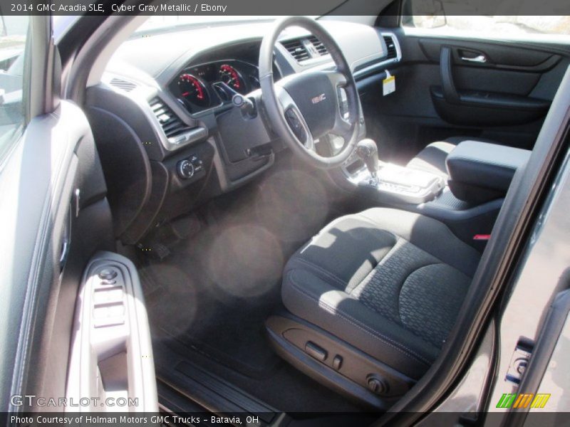 Cyber Gray Metallic / Ebony 2014 GMC Acadia SLE