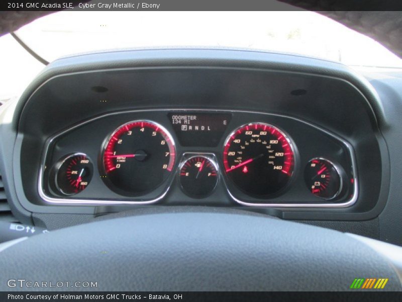Cyber Gray Metallic / Ebony 2014 GMC Acadia SLE