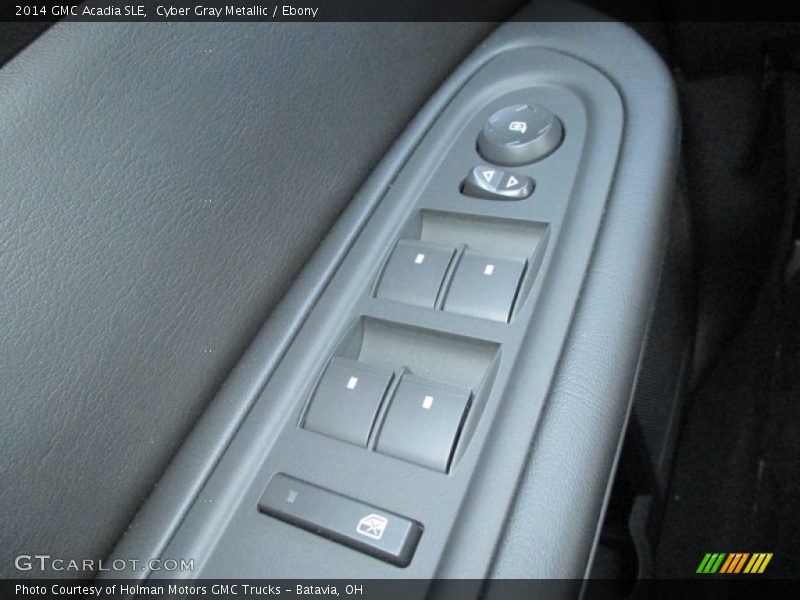 Cyber Gray Metallic / Ebony 2014 GMC Acadia SLE