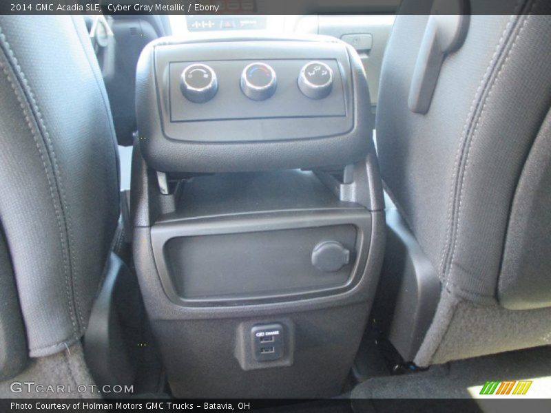 Cyber Gray Metallic / Ebony 2014 GMC Acadia SLE