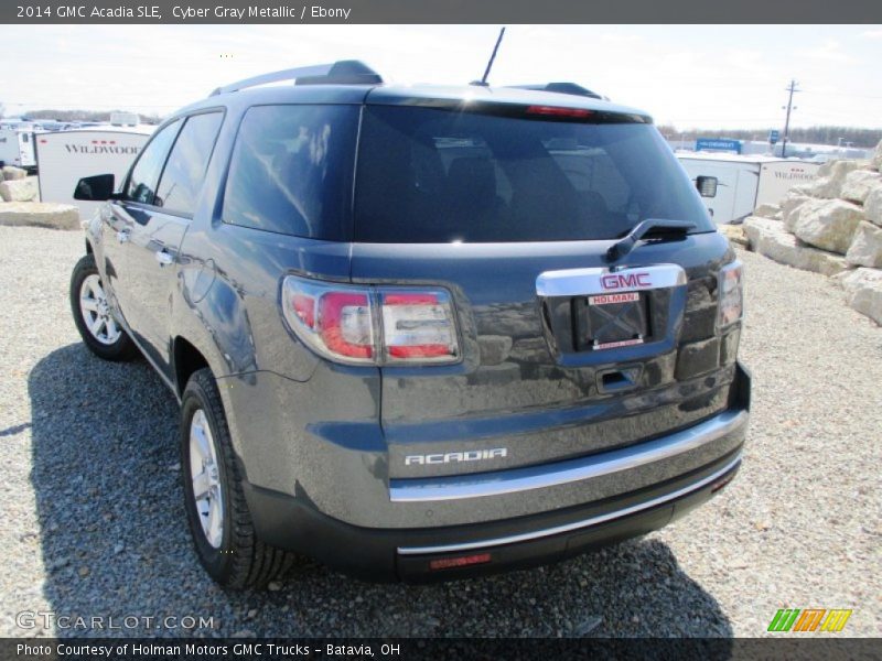 Cyber Gray Metallic / Ebony 2014 GMC Acadia SLE