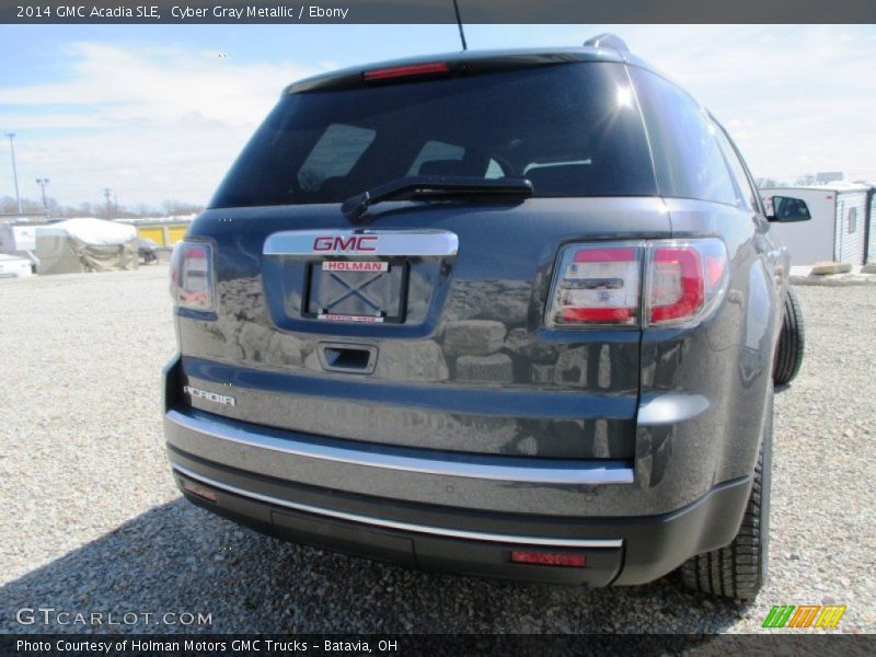 Cyber Gray Metallic / Ebony 2014 GMC Acadia SLE