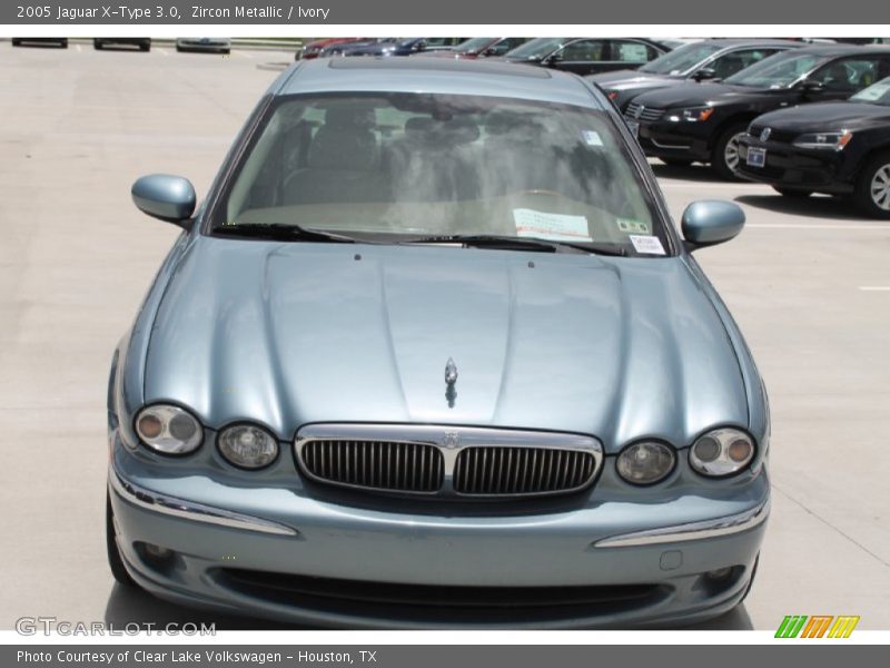 Zircon Metallic / Ivory 2005 Jaguar X-Type 3.0