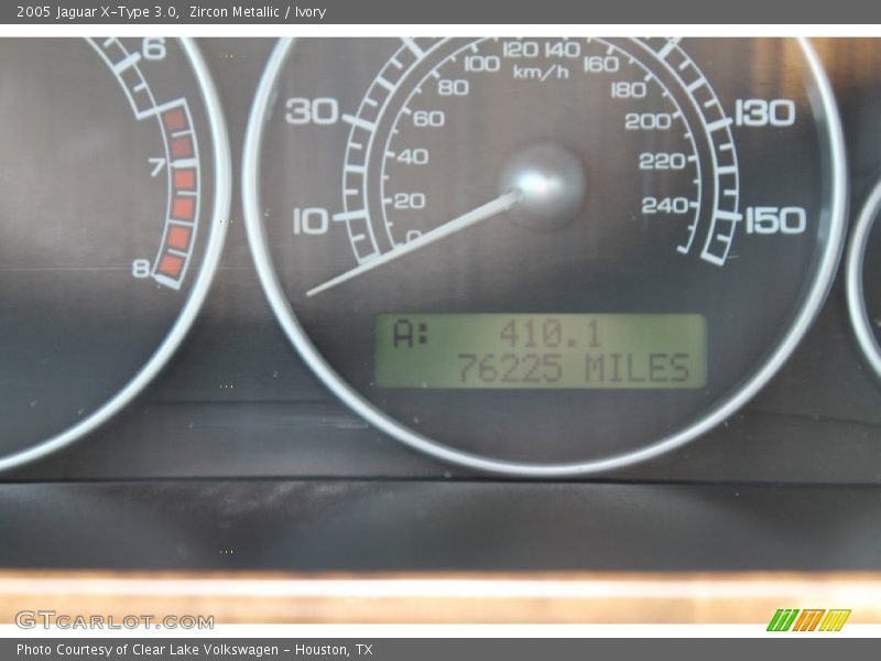 Zircon Metallic / Ivory 2005 Jaguar X-Type 3.0